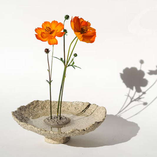 Handmade Ceramic Ikebana Bowl