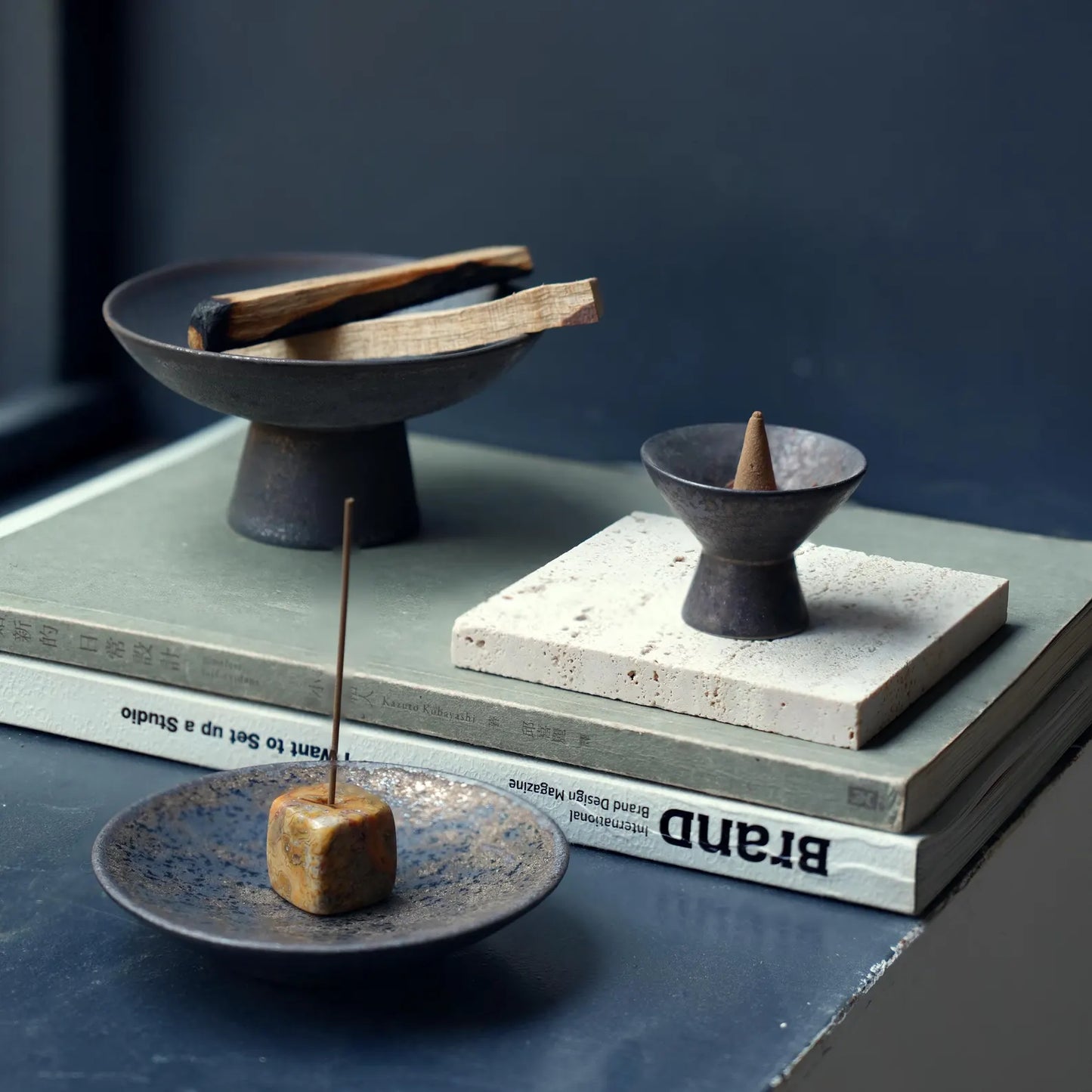 Ceramic Palo Santo & Incense Burner