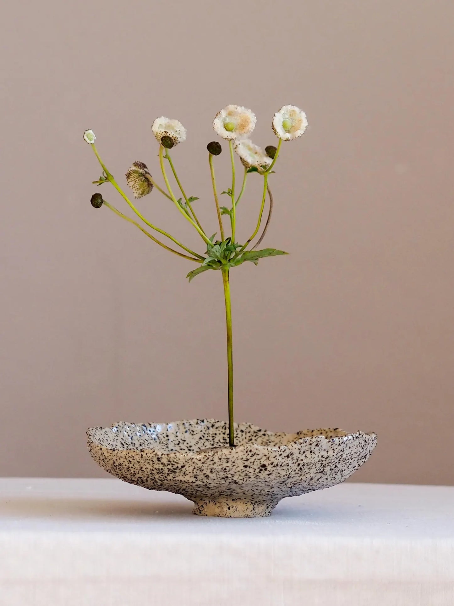 Handmade Ceramic Ikebana Bowl