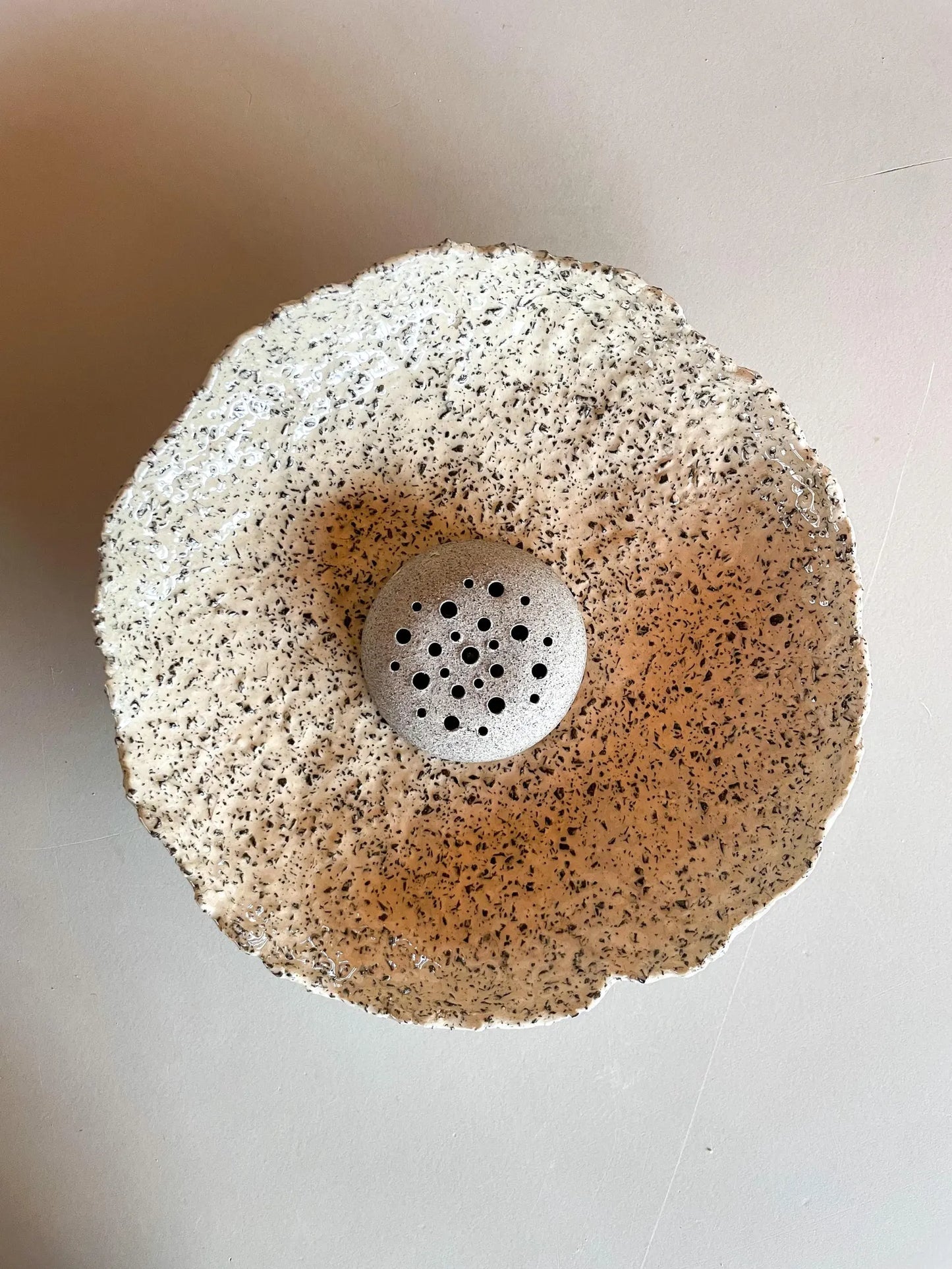 Handmade Ceramic Ikebana Bowl