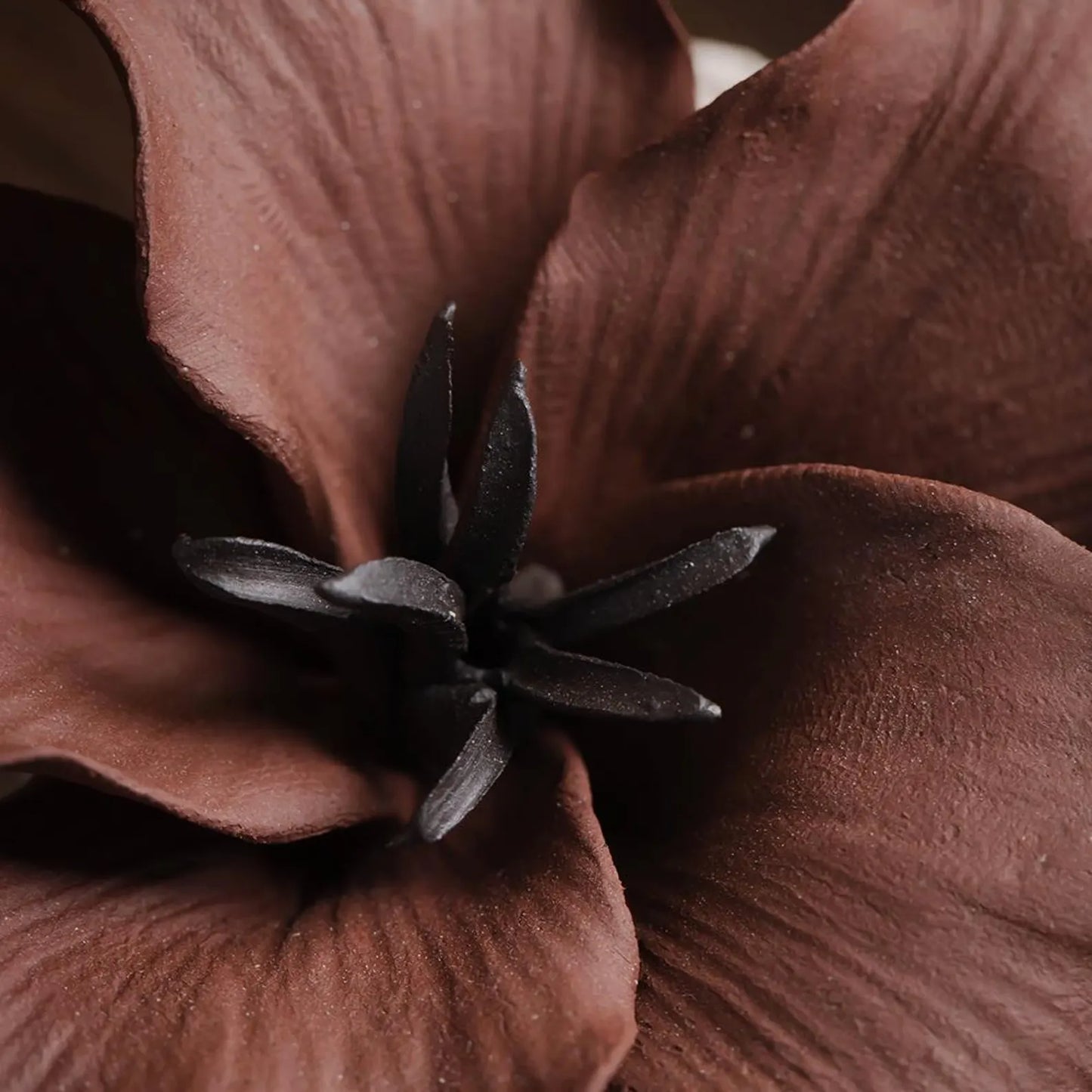 Wabi-Sabi Faded Lily Incense Holder